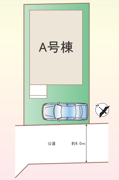 南区東大沼1丁目１棟の区画図