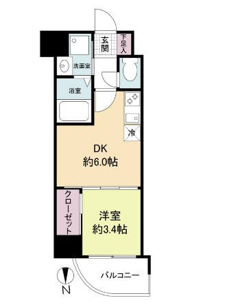【間取り】 | セレニテ谷町四丁目アリエ