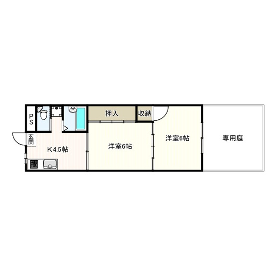 【間取り】 | 岡町駅前レジデンス