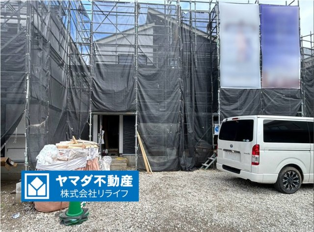 グラファーレ　江南市東野町新田　全3区画分譲の外観|「現地（2026年9月10日）撮影」　
■全体写真　
■ヤマダ不動産　株式会社リライフ　