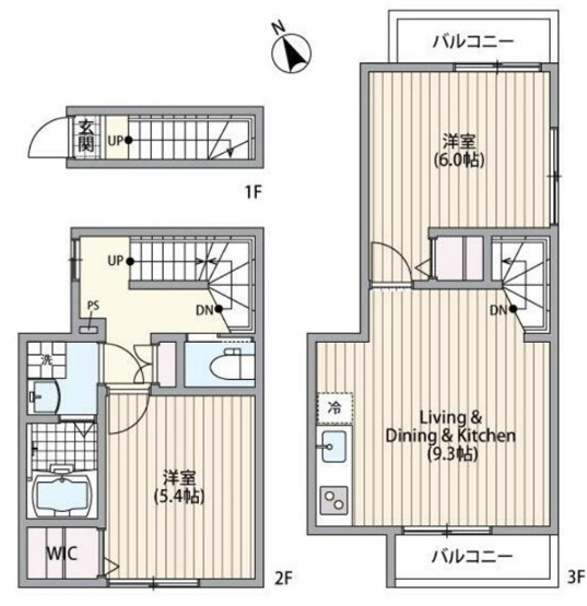 【間取り】 | ミハス三軒茶屋