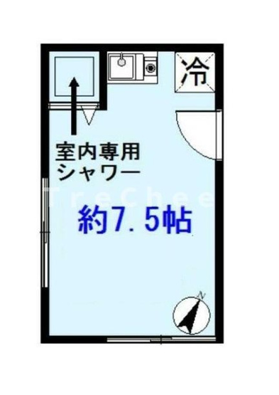 【間取り】 | カラフルアパートメント高田馬場