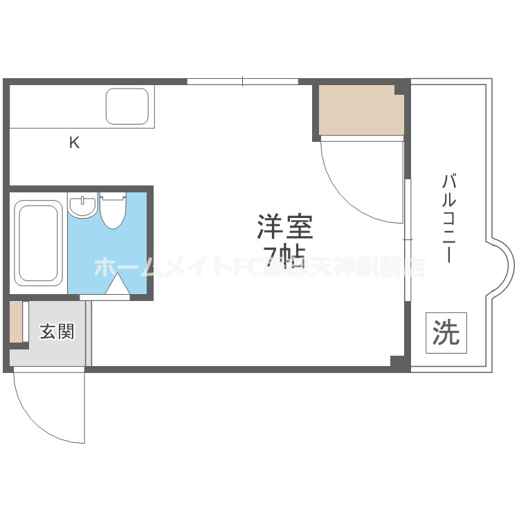 プレアール中桜塚の間取り