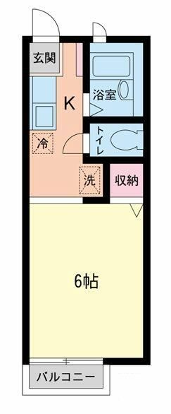 ウィスタリアの間取り|間取りです。