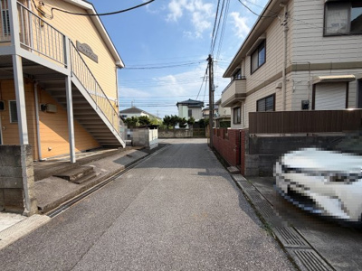 【前面道路含む現地写真】 | 野田市尾崎 2階リビング　3LDK