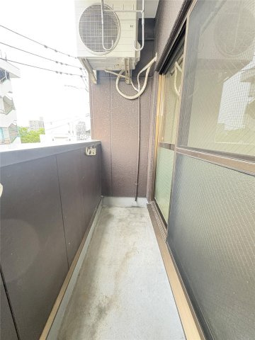 Ｇハイツのバルコニー