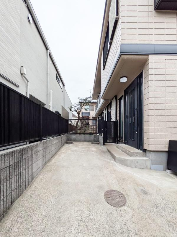 中目黒戸建のエントランス|エントランス
