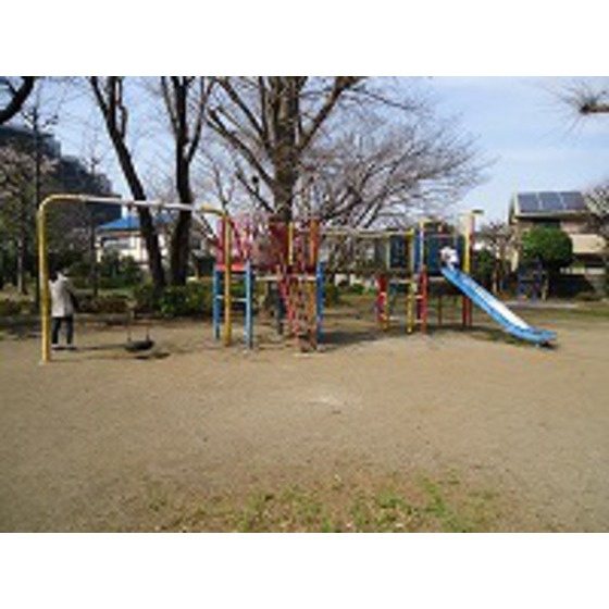 スカイコーポラスの周辺|公園「布多公園まで1617ｍ」