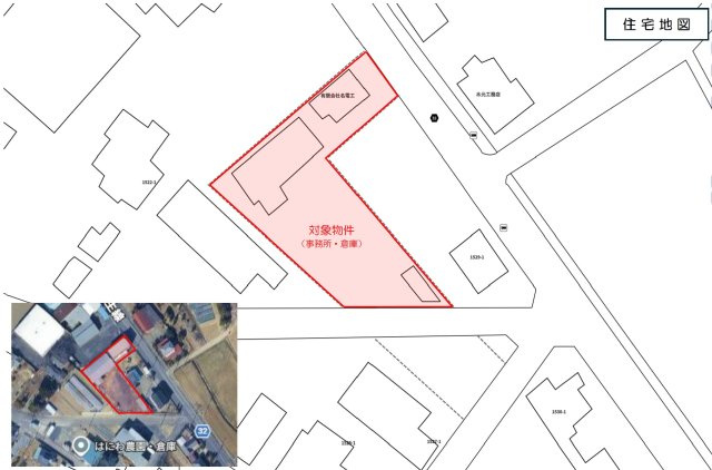 売事務所・倉庫の地図