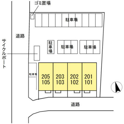 【区画図】 | タウニー上ノ原
