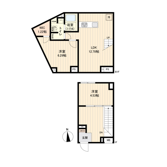 【間取り】 | レクス武蔵小山