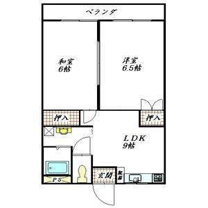 フラットヒルズの間取り