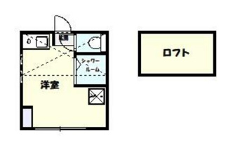【間取り】 | ルームズ市谷Ａ棟 | 間取りです。