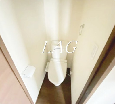 【トイレ】 | ルームズ市谷Ａ棟 | トイレです。