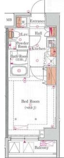 【間取り】 | プレール・ドゥーク新宿下落合 | 間取りです。