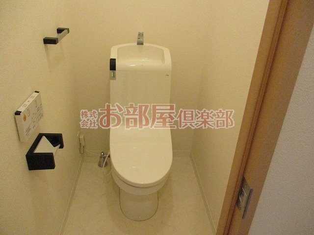 HEARTYS ENT  A棟のトイレ|コンパクトで使いやすいトイレです
※現況優先
