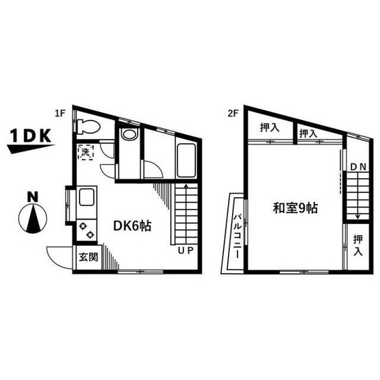 【間取り】 | 石井貸家