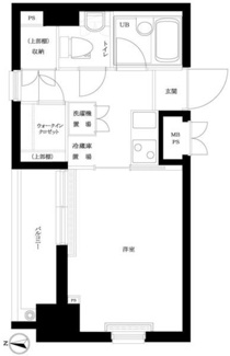 【間取り】 | ルーブル蒲田弐番館