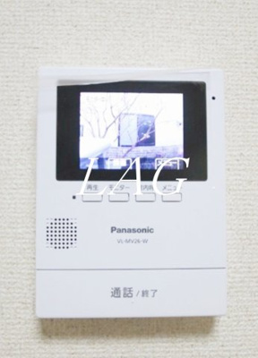 【セキュリティ】 | ハイム内田 | モニター付きインターホンです。