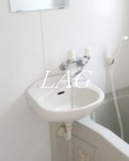 【洗面所】 | コーポラス・リュー | 洗面台です。