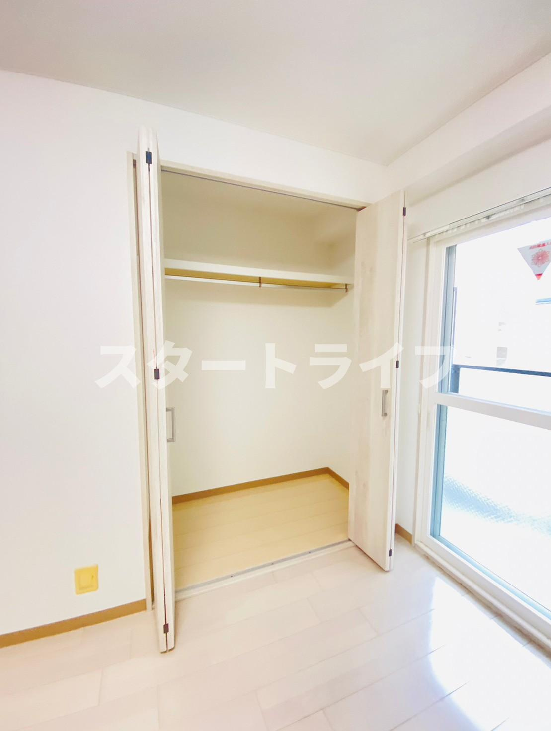 大阪市淀川区西中島３丁目の賃貸マンションの収納