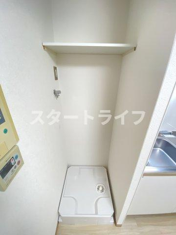 大阪市淀川区西中島３丁目の賃貸マンションの洗面所