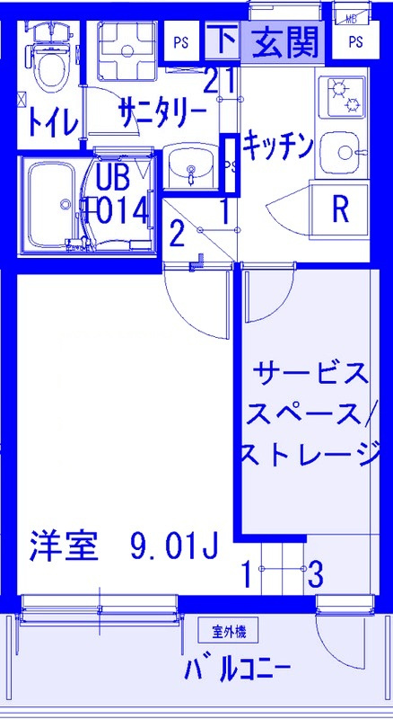 IXO上木崎の間取り