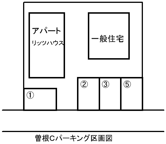 【間取り】 | 曽根Ｃパーキング