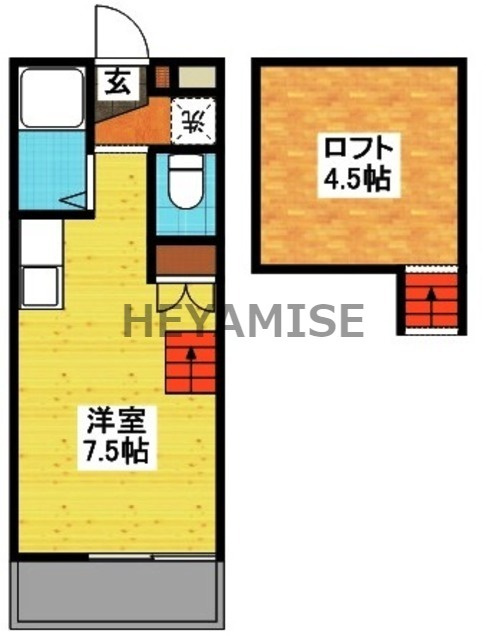 MODERN西山の間取り