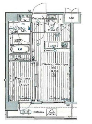 ガラ・ステージ南大塚の間取り|間取りです。