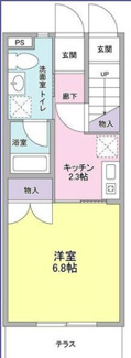 【間取り】 | サンライズヒルズＴ．Ｂ | 間取りです。
