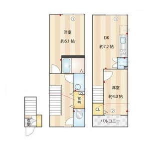 【間取り】 | ミハス西小山 | 間取りです。