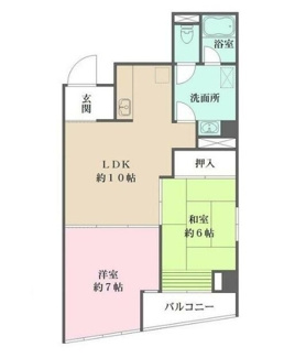 【間取り】 | メゾン高橋 | 間取りです。