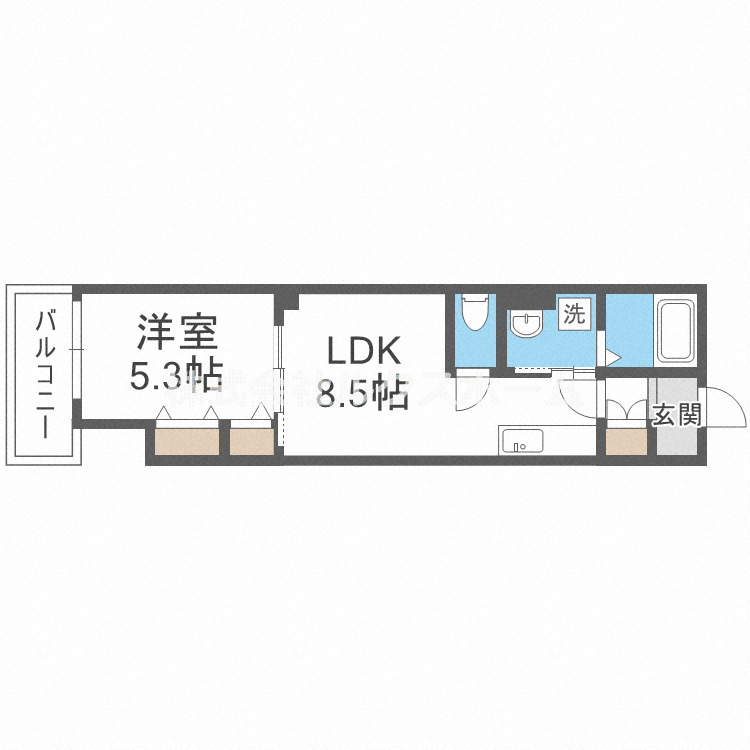 クリエオーレ庄屋Ⅱの間取り
