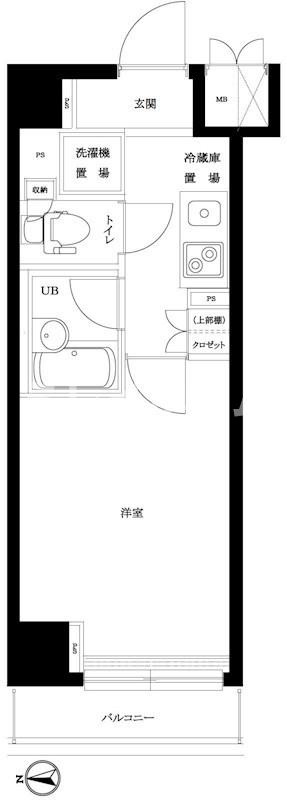 ルーブル池上伍番館の間取り