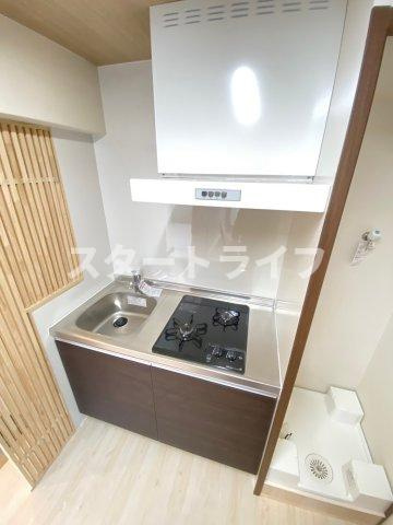大阪市淀川区西宮原１丁目の賃貸マンションのキッチン