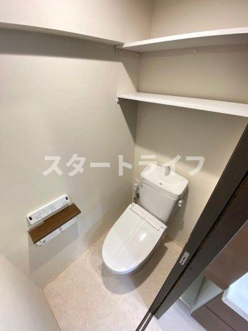 大阪市淀川区西宮原１丁目の賃貸マンションのトイレ