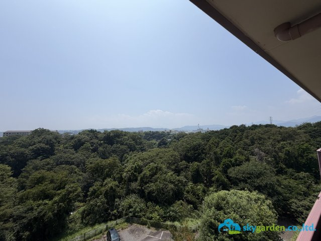 くずは台団地　1号棟の展望