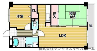 【間取り】 | クオーレ今米