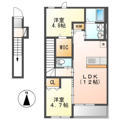 リバテンハイツの間取り