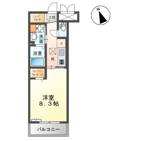 リゾーマおゆみ野の間取り