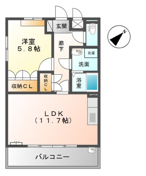 フォレスト・グレイスの間取り