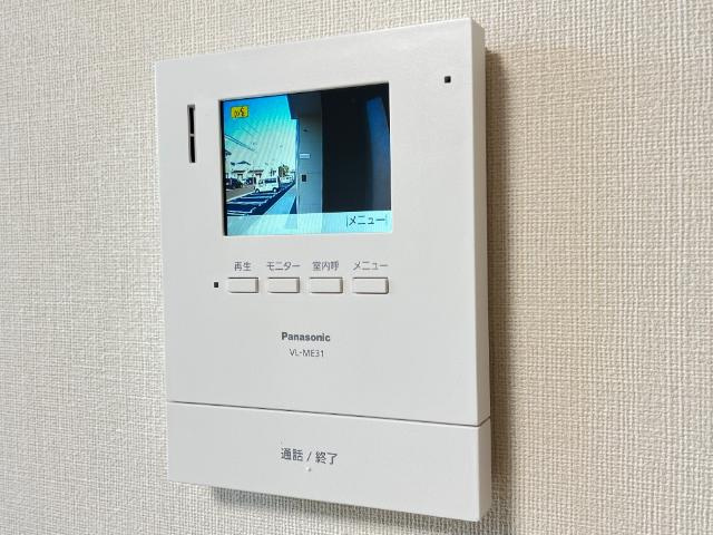 コスモスの内装|カメラ付インターホン