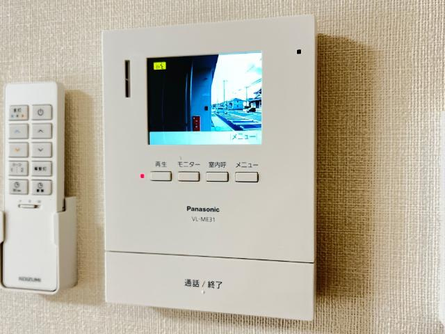 コスモスの内装|カメラ付インターホン