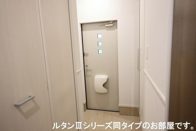 メゾン・ド・リュミエールⅢの玄関|毎日通る玄関はこちらです