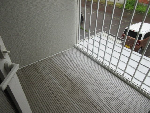 寿メゾネットⅤのバルコニー