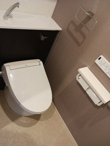 リバーサイドⅡのトイレ|シンプルで使いやすいトイレです