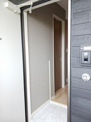 リバーサイドⅡの玄関|毎日通る玄関はこちらです