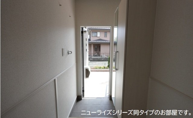 ヒカルサ市原五井の玄関|ゆったりとした玄関です