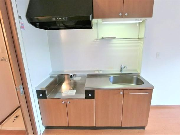 Ｎ・Ｙハイツ　Ｂのキッチン|お料理しやすいキッチンです